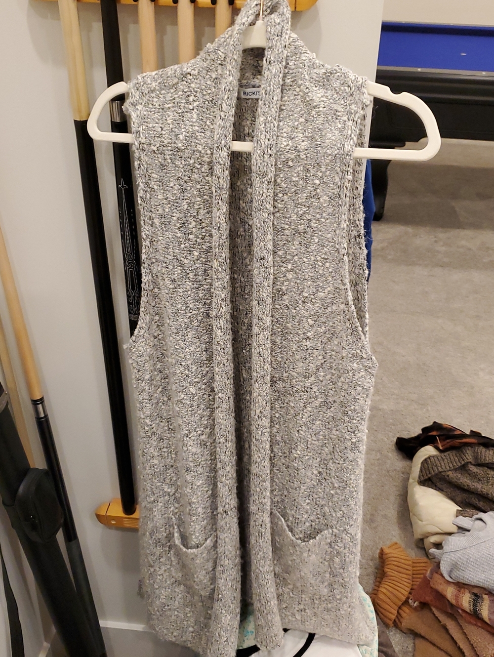 Rickis- Longline Open Cardigan Super Soft XL /XXL